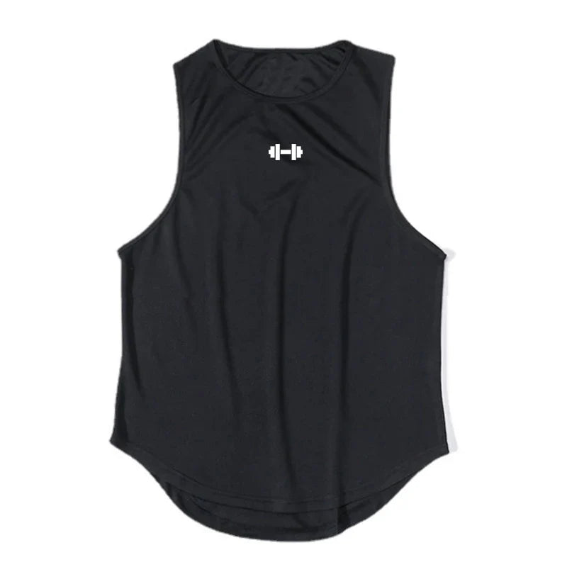 Summer Men's Gym Tank Top Fitness Training Clothing Quick-drying