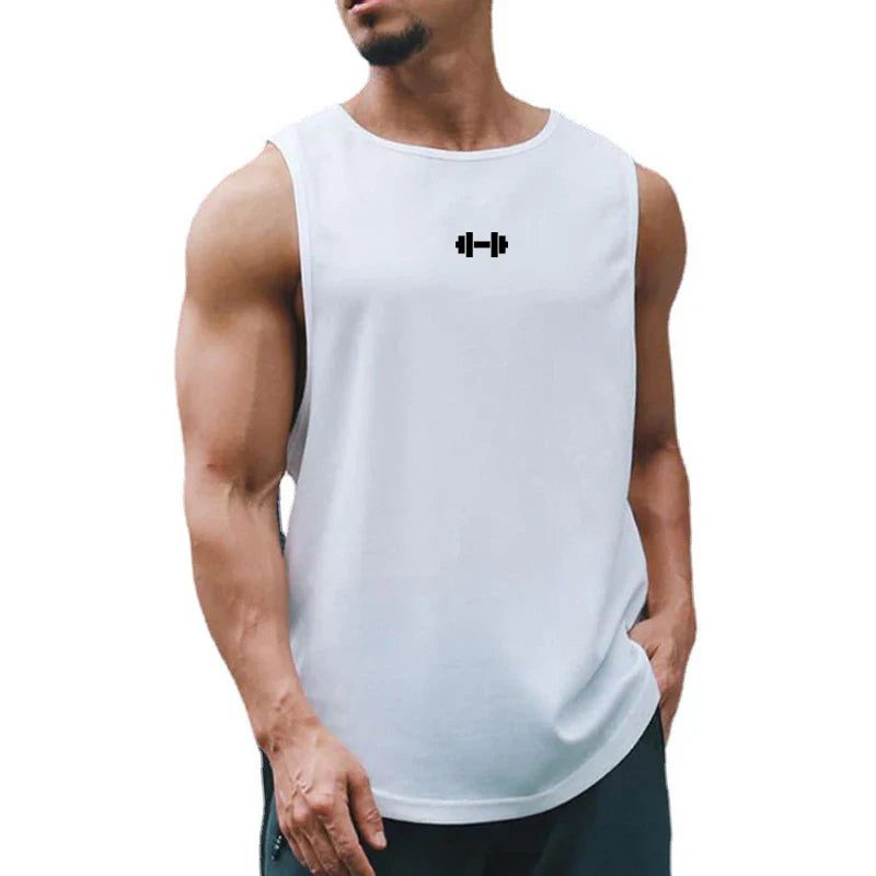 Summer Men's Gym Tank Top Fitness Training Clothing Quick-drying