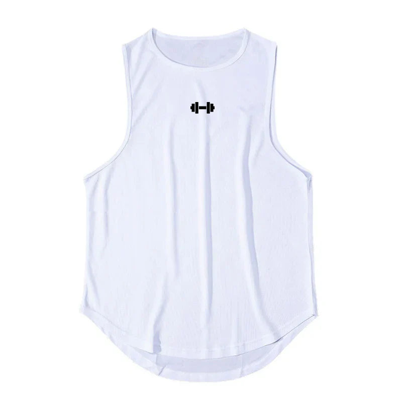 Summer Men's Gym Tank Top Fitness Training Clothing Quick-drying