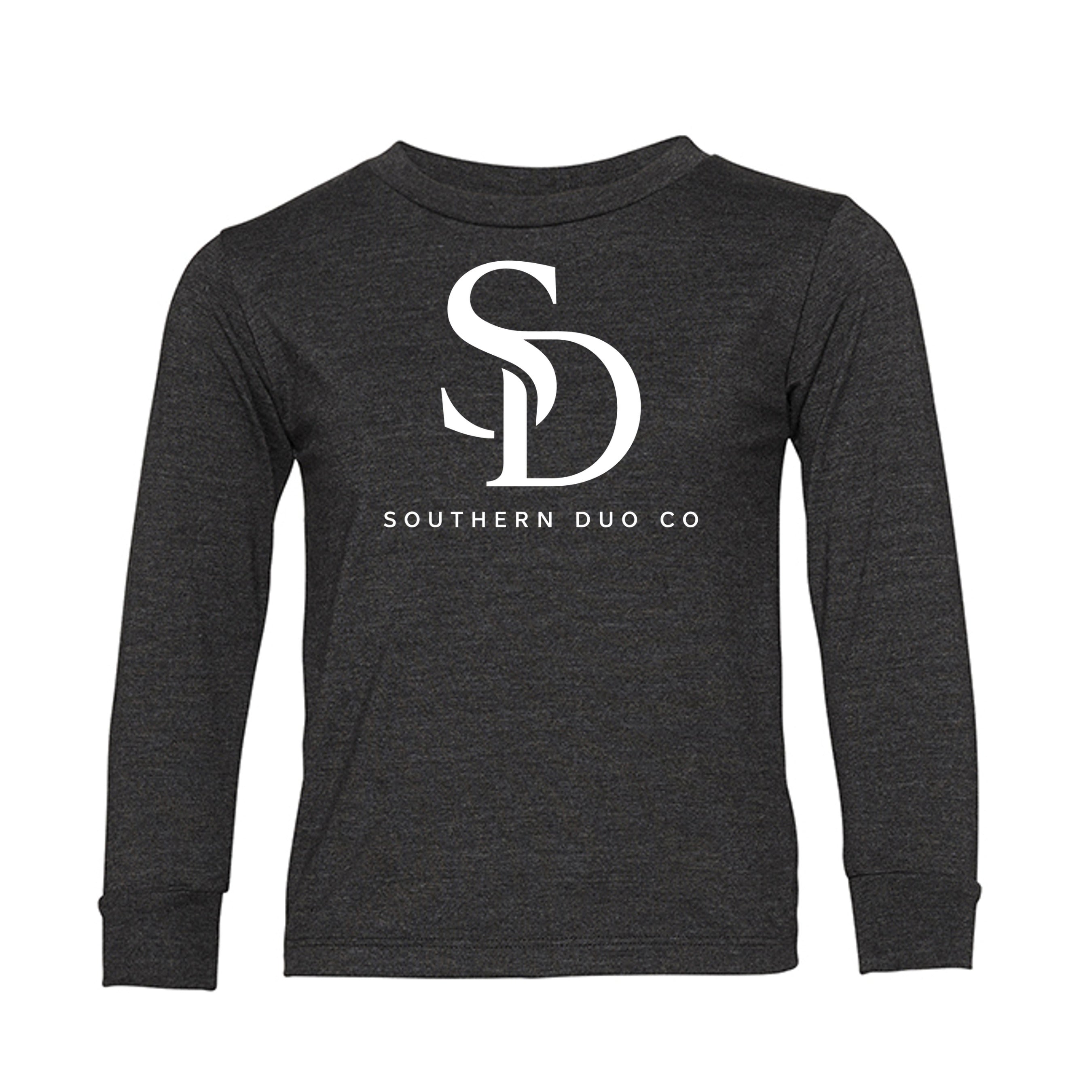 DARK GRY HEATHER - 3501T - FRONT